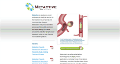 Desktop Screenshot of metactivemedical.com